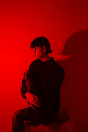 Red Light Portrait