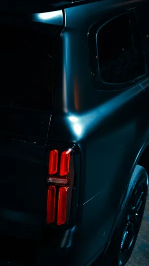 Black Car Tail Lights