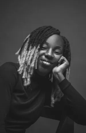 Black And White Portrait