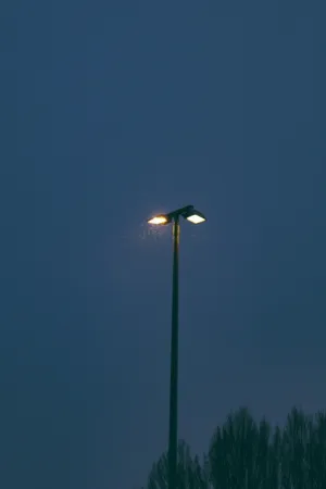 Street Light At Night
