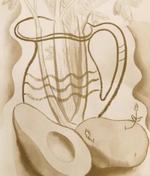 Still Life With Pitcher And Fruit