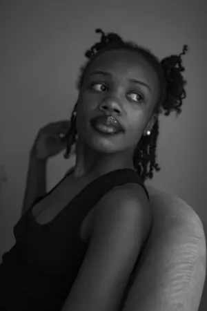 Black And White Portrait