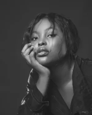 Black And White Portrait