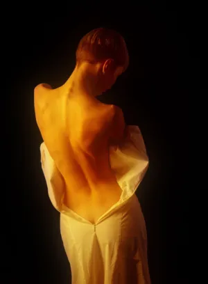 Backlit Figure