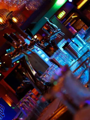 Bar Counter With Beer Taps