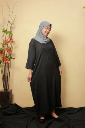 Black Maxi Dress With Hijab