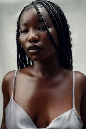 Black Woman With Braids