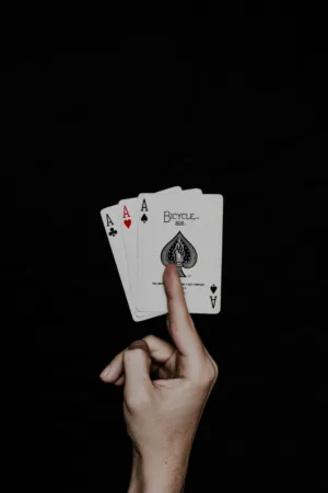 Ace Of Spades And Hearts
