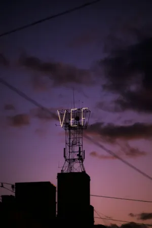 Vhf Tower Silhouette
