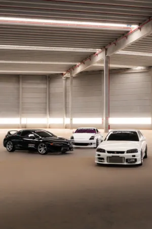 Cars In A Warehouse