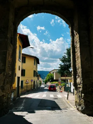 Italian Town Archway
