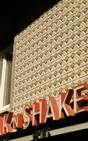 Patterned Building Facade
