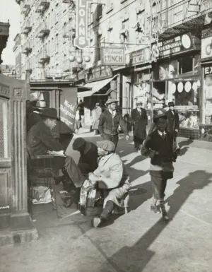 1930S New York City Street Scene