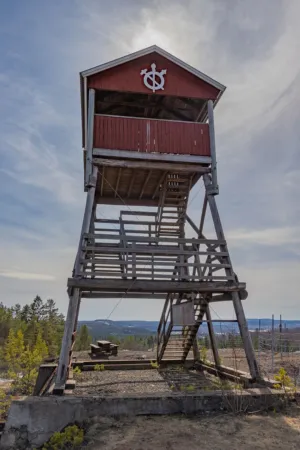 Old Wooden Watchtower