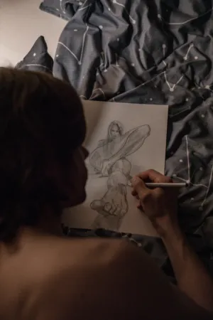 Sketching In Bed