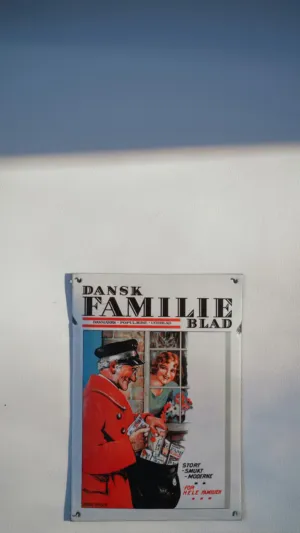Dansk Familie Blad Poster