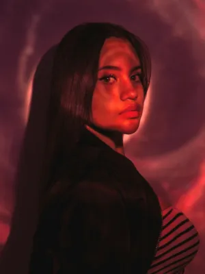 Red Light Portrait