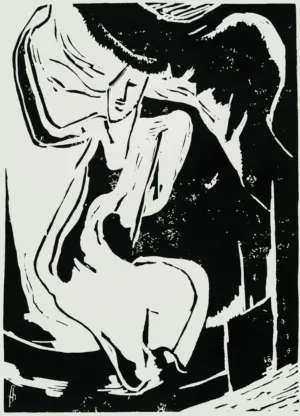 Abstract Black And White Art