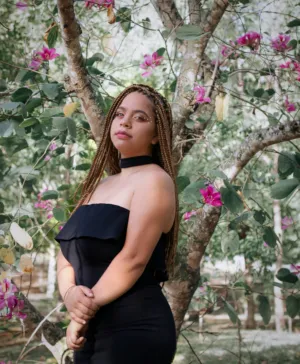 Floral Garden Portrait