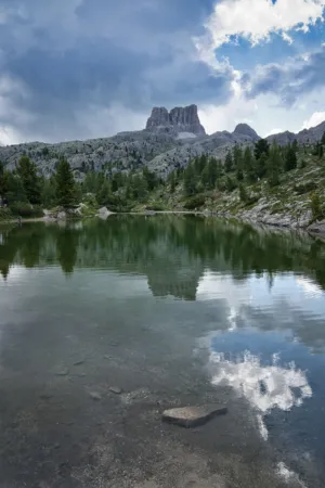 Mountain Lake Reflection