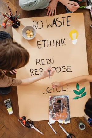 Eco-Friendly Poster Making