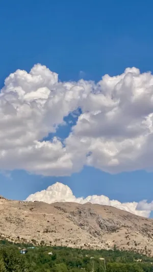 Clouds Over A Hill