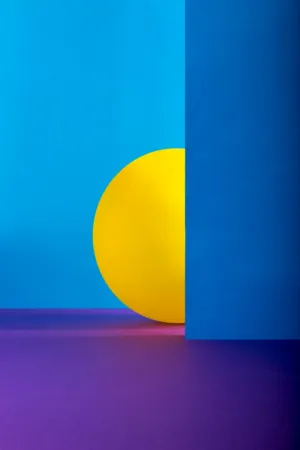 Colorful Geometric Composition