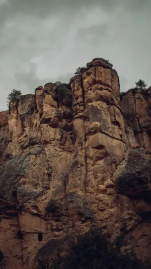 Rugged Rock Formation