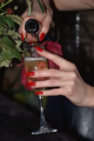 Pouring Champagne