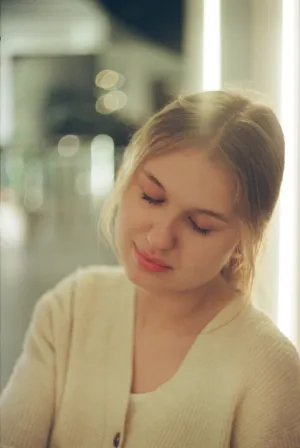 Blurred Light Portrait