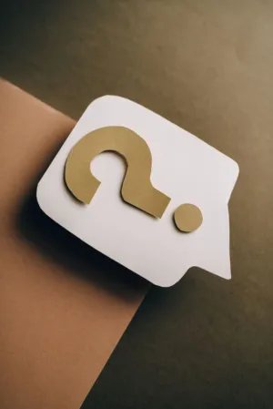 Question Mark Cutout