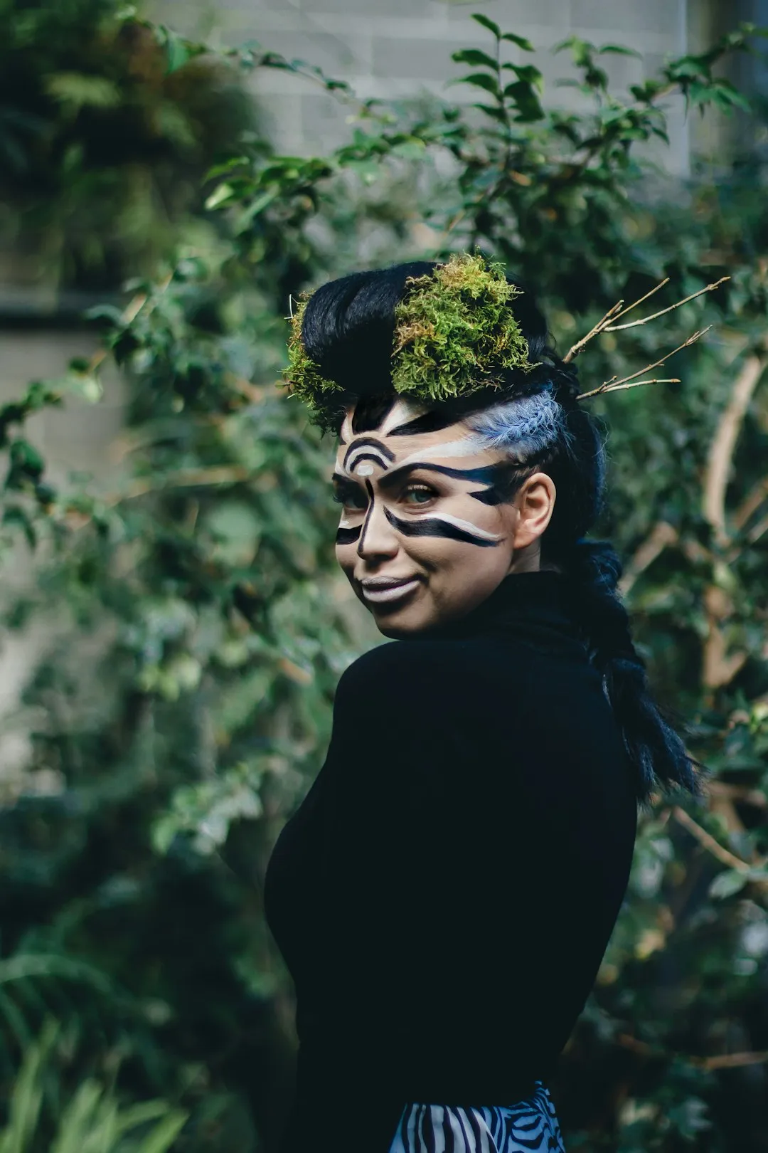 Nature-Inspired Portrait