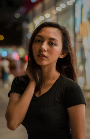 Urban Night Portrait