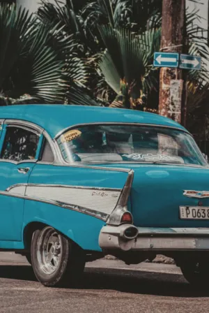 Classic Car In Cuba