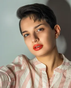 Short Hair Model
