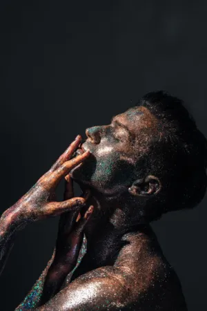 Glittering Portrait