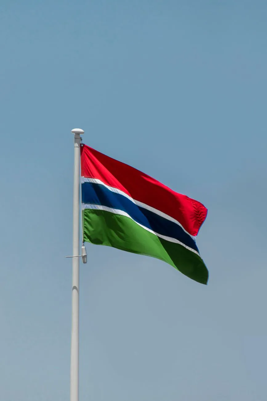 Gambia Flag