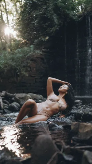 Forest Waterfall Boudoir