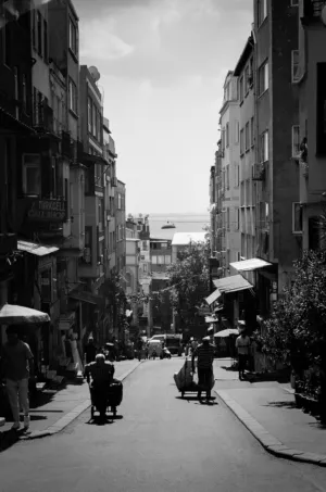 Istanbul Street Scene