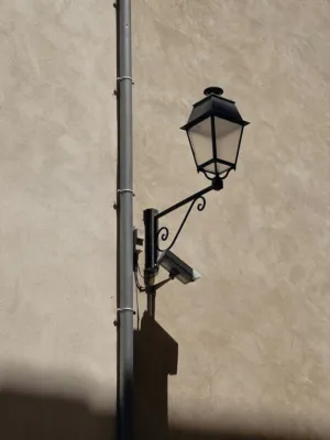 Street Lamp On Wall