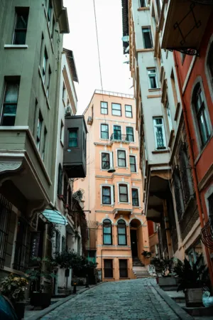 Colorful Streets Of Istanbul