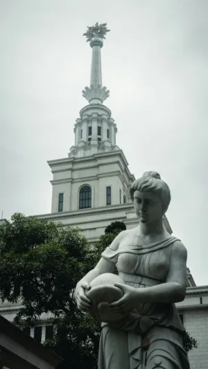 Statue And Tower