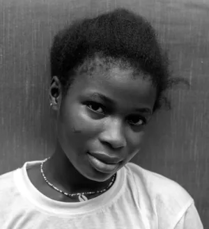 Black And White Portrait