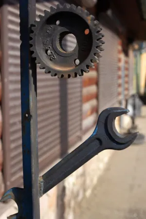 Industrial Gear And Wrench
