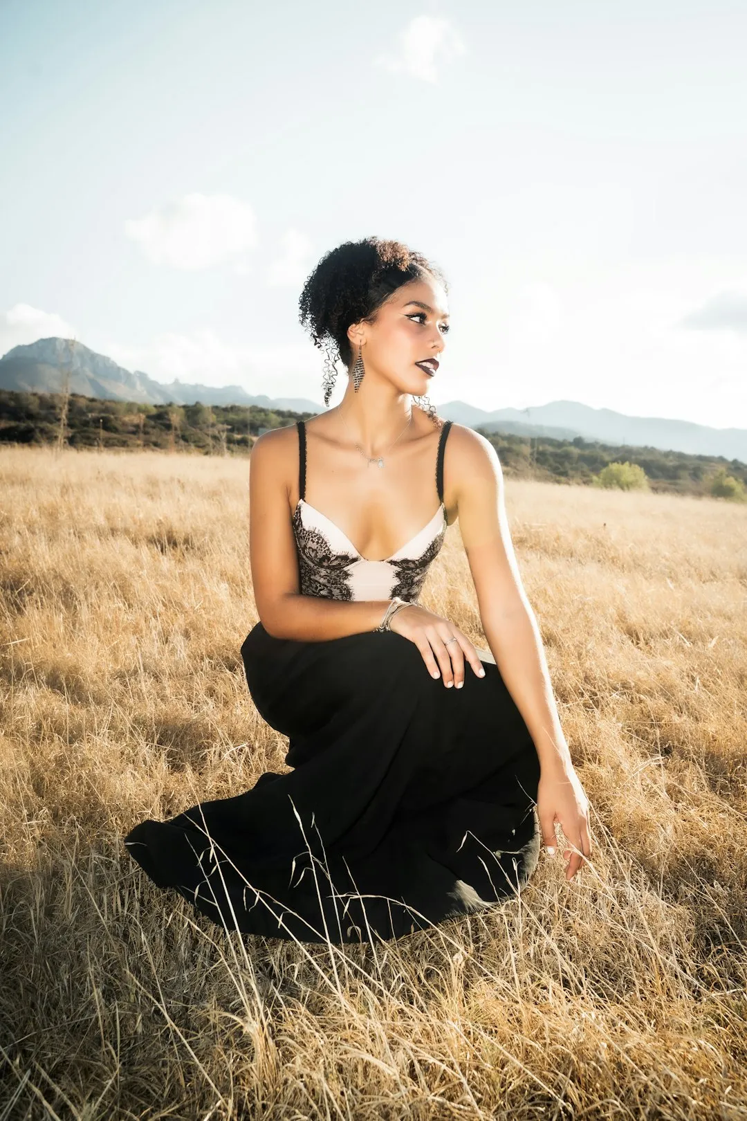 Elegant Outdoor Portrait