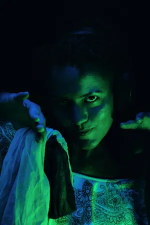 Green Light Portrait
