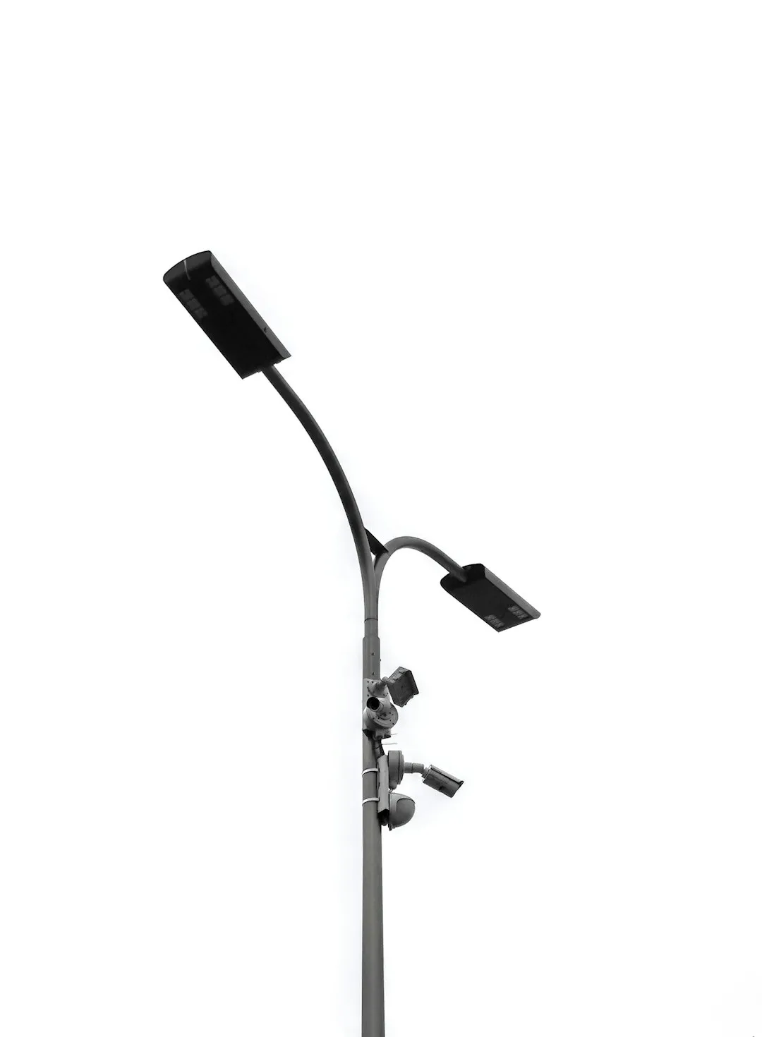 Street Light And Surveillance Cameras