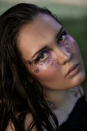 Glitter Makeup Portrait