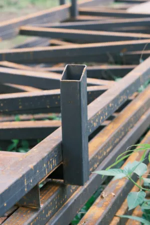 Rustic Metal Structure