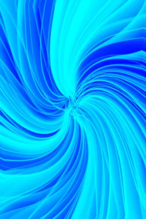 Blue Swirl Art